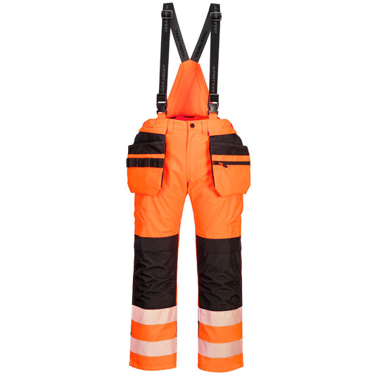 PW356OBR - Salopette Hi-Vis PW3