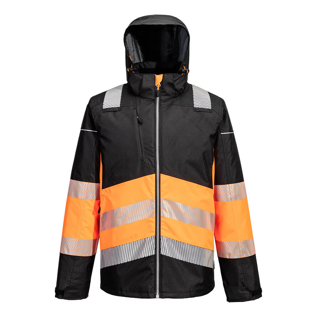 PW364OBR - pw3 Class 1 High Visibility Winter Jacket