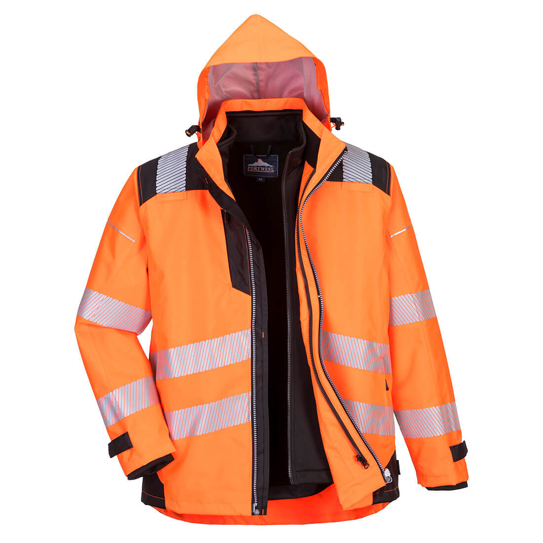 PW365OBR – PW3 Hi-Vis 3-in-1-Jacke