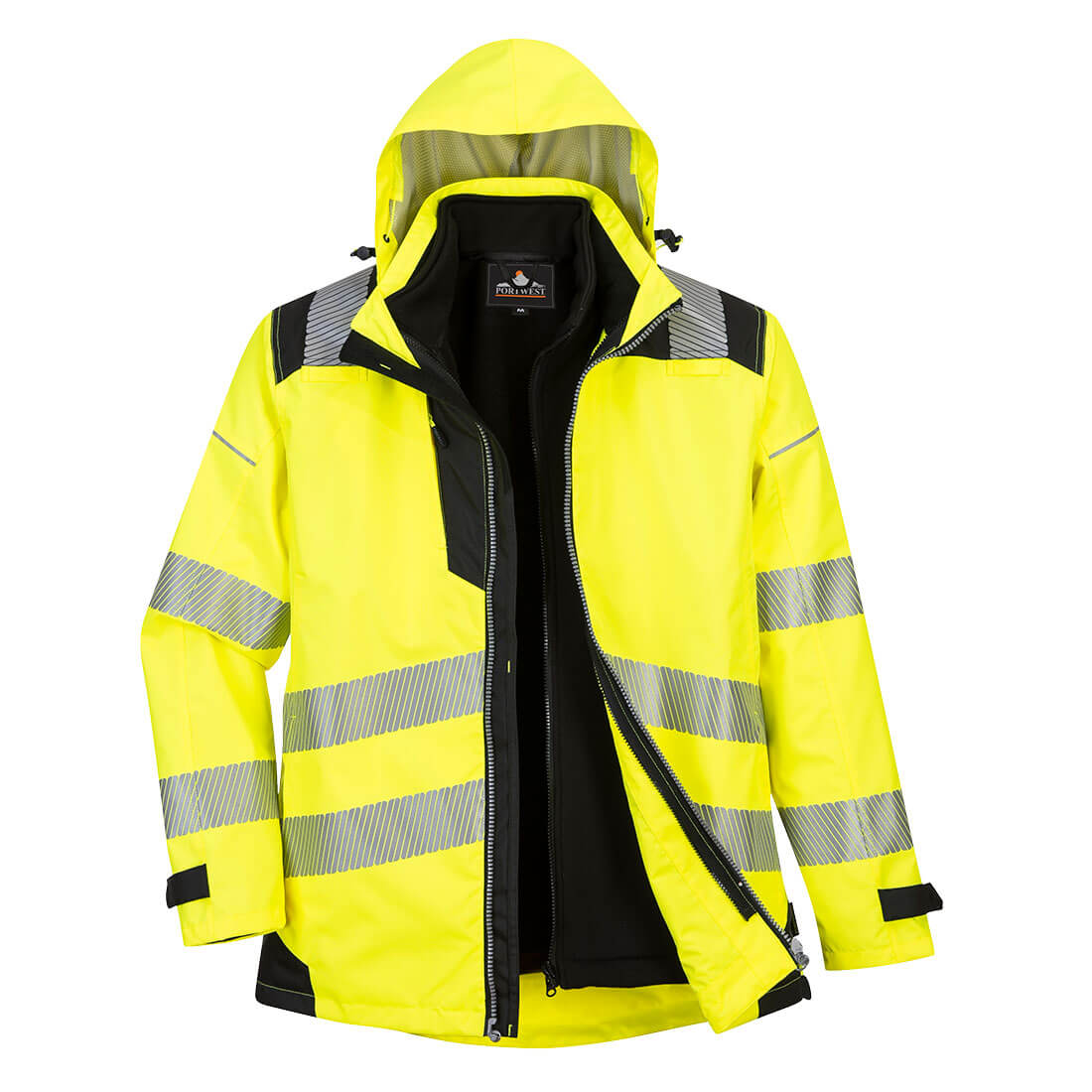PW365YBR – PW3 Hi-Vis 3-in-1-Jacke