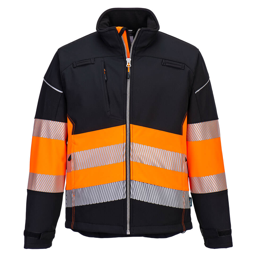 PW375BKO – PW3 Hi-Vis-Softshelljacke der Klasse 1
