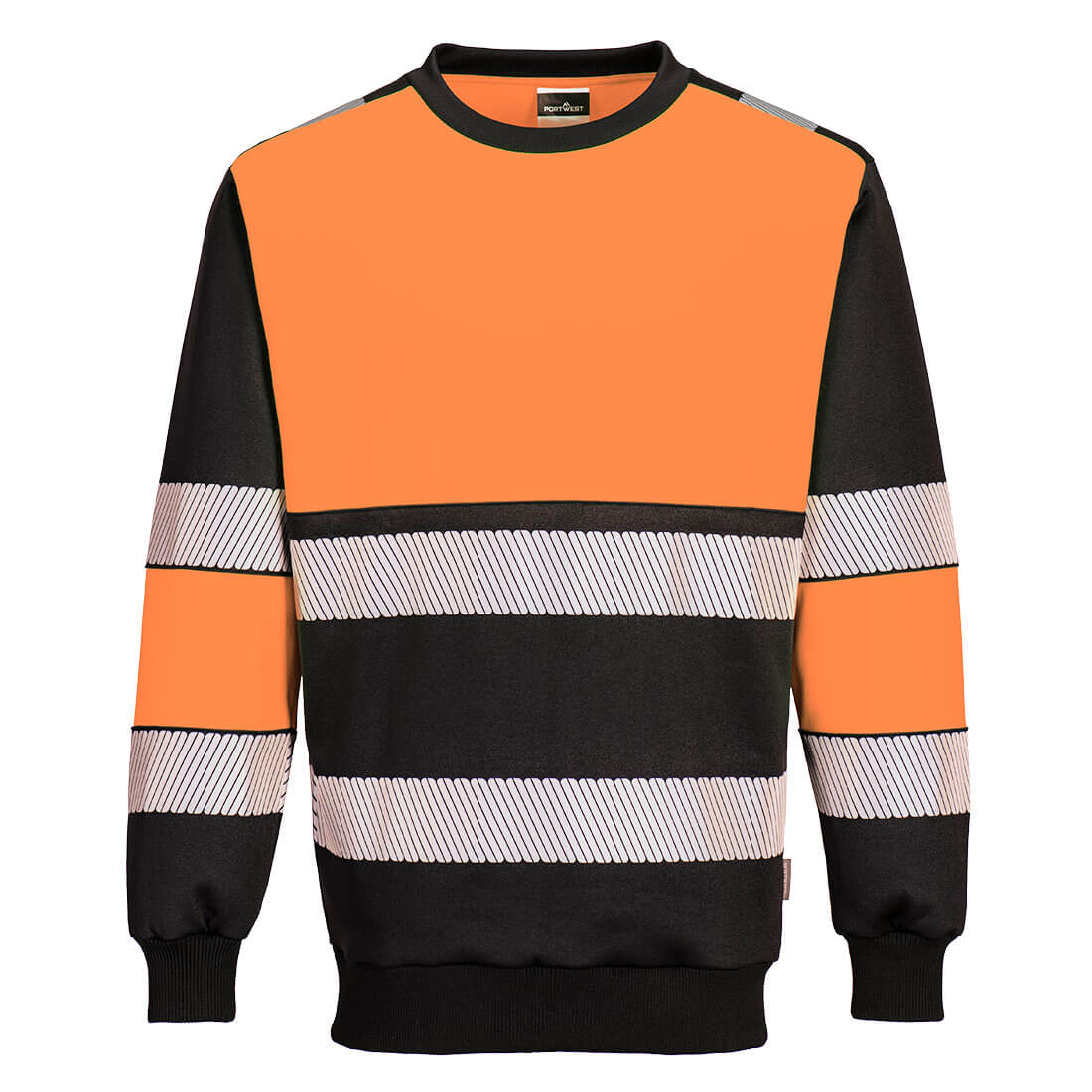 PW376OBR - Sudadera PW3 H-Vis clase 1