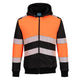 PW377OBR - PW3 Winter-Kapuzensweatshirt mit Reißverschluss, Klasse 1