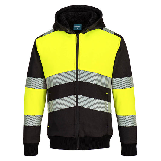 PW377YBR - PW3 Sudadera de invierno con capucha con cremallera Clase 1