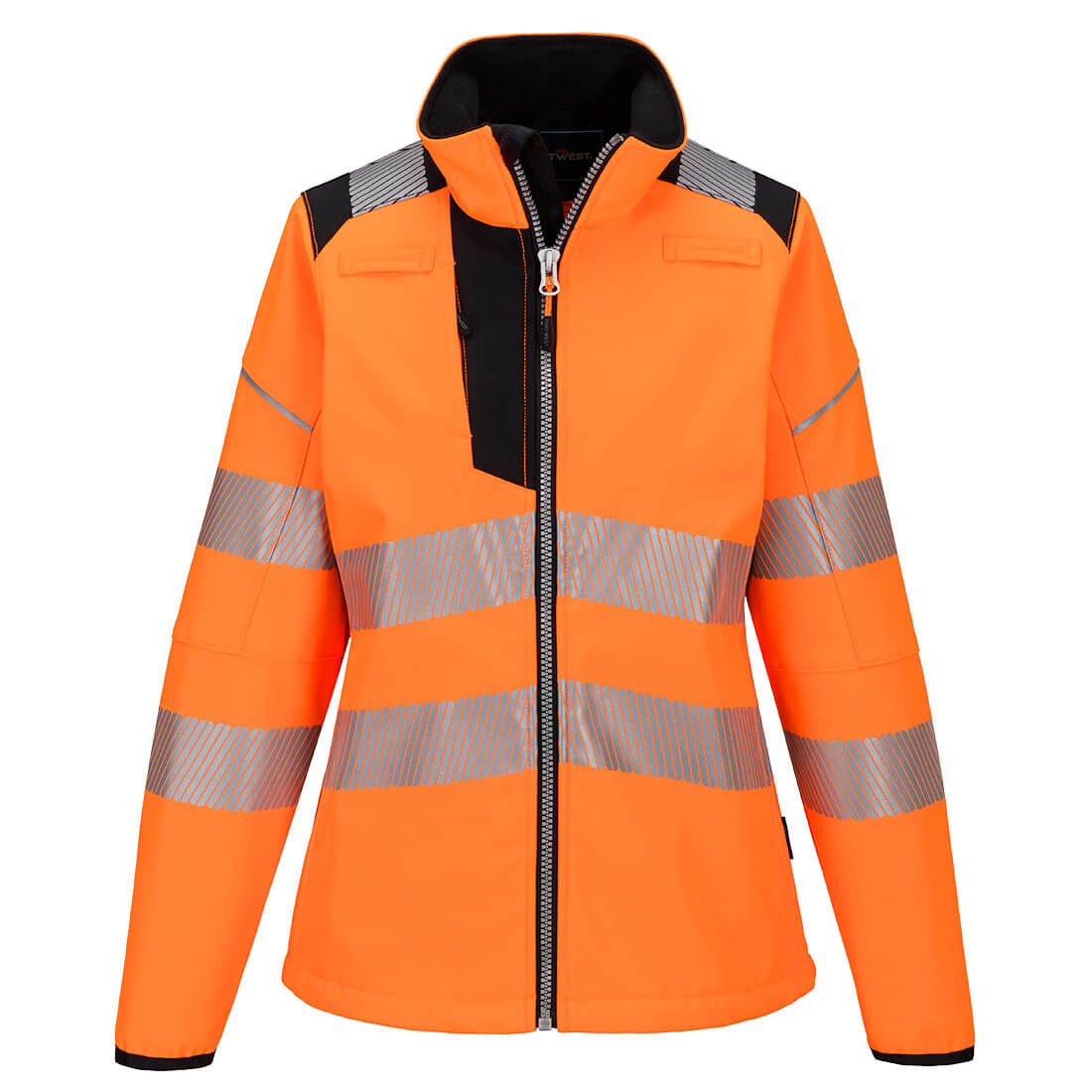 PW381OBR - PW3 high visibility women's softshell