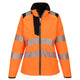 PW381OBR - PW3 high visibility women's softshell
