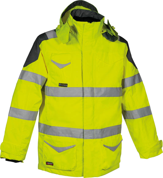 PROTECTION parka con capo interno staccabile