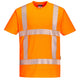 R413ORR - T-shirt haute visibilité PW3 à manches courtes