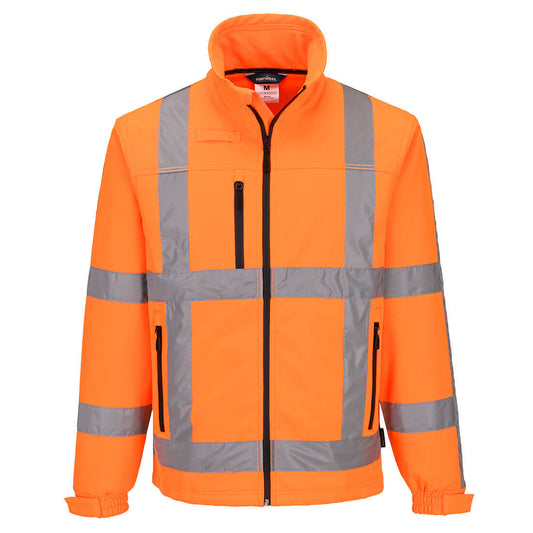 R462ORR - RWS Hi-Vis Softshell Jacket 3L
