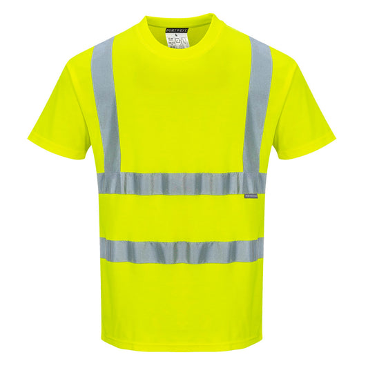 S170YER - Cotton Comfort Hi-Vis T-shirt