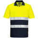 S175YNR - Lightweight contrasting high visibility polo shirt S/S