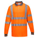 S271ORR - Langarm-Poloshirt Cotton Comfort Hi-Vis
