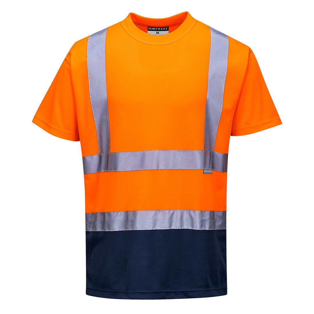 S378ONR - T-shirt bicolore - Haute visibilité