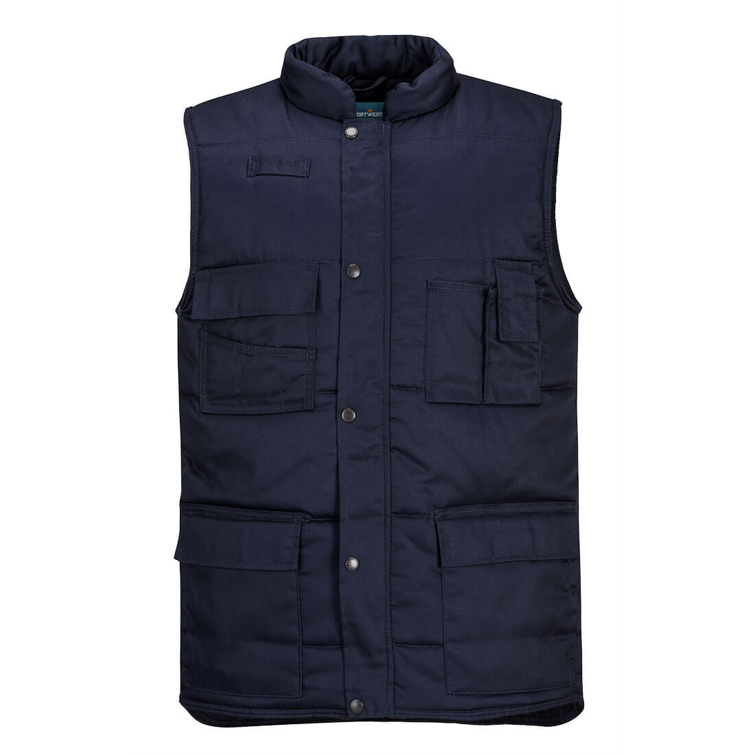 S414NVR - Gilet matelassé Shetland