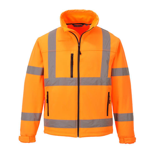 S424ORR - Softshell Classic Hi-Vis (3L)