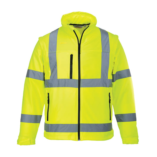 S428YER - Softshell 2x1 Hi-Vis (3L)