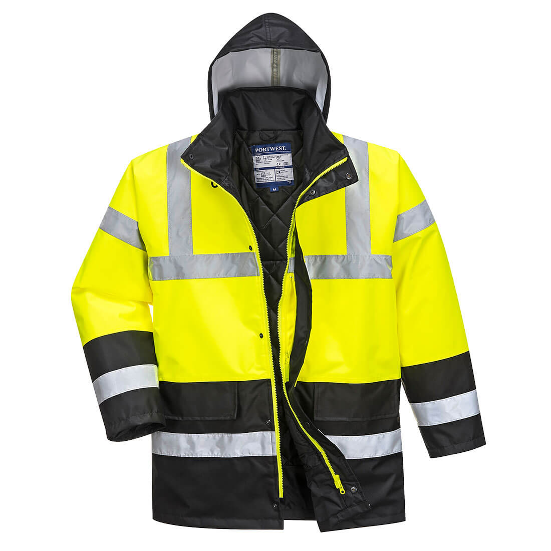 S466YBR - Two-tone Hi-Vis Traffic Jacket