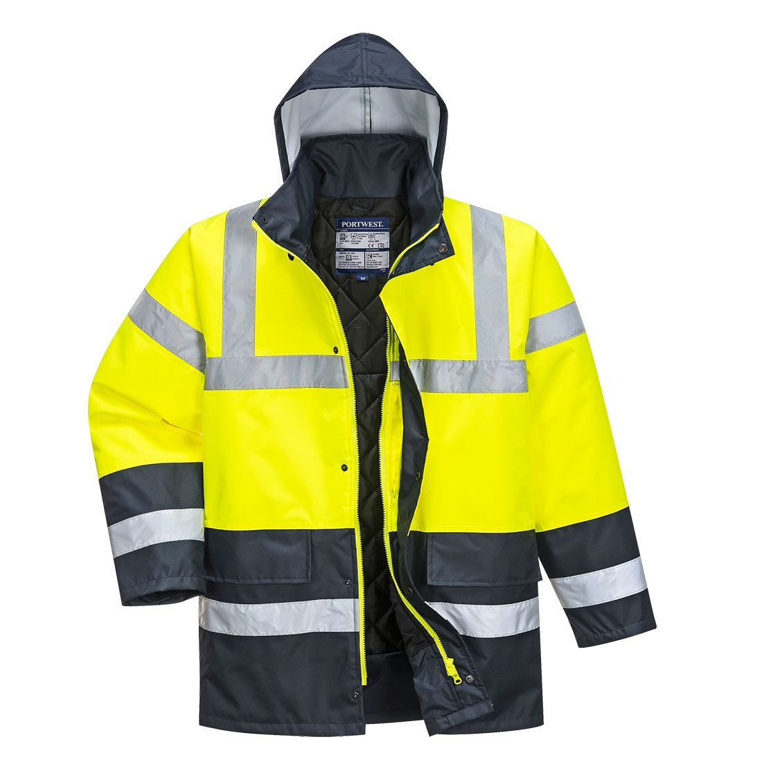 S466YER - Two-tone Hi-Vis Traffic Jacket