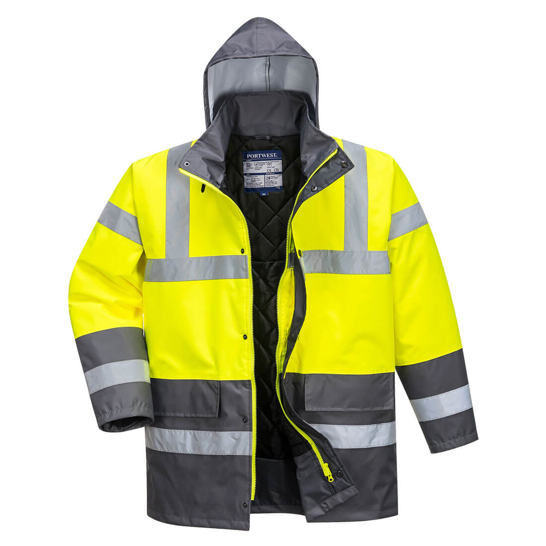 S466YGY - Two-tone Hi-Vis Traffic Jacket