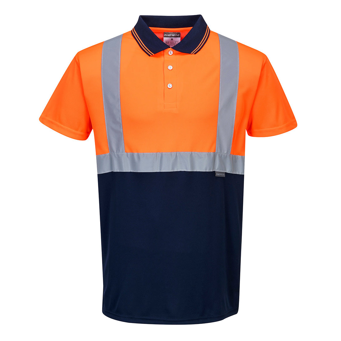 S479ONR - Polo bicolore Hi-Vis