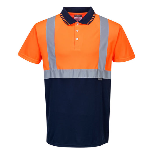 S479ONR - Polo haute visibilité bicolore