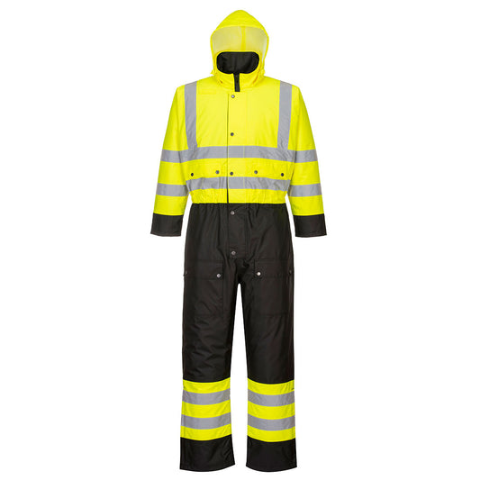 S485YBR - Combinaison haute visibilité bicolore - doublée