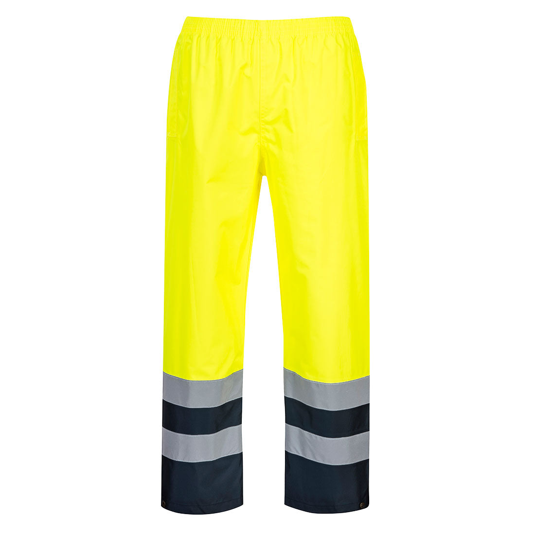 S486YER - Pantaloni Traffic bicolore Hi-Vis