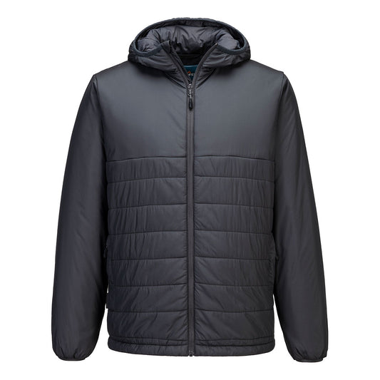 S608MGR - Veste Baffle isolée à capuche