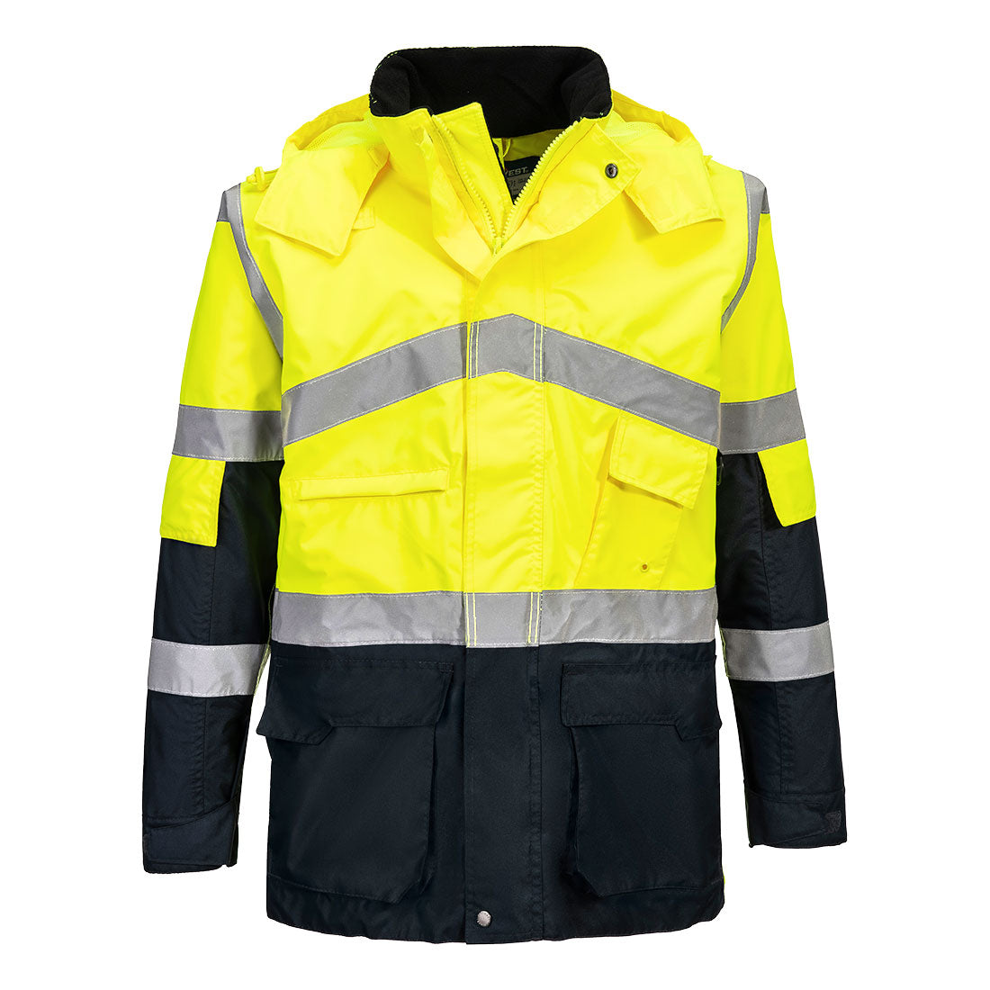 S760YNR - Chaqueta transpirable bicolor de alta visibilidad