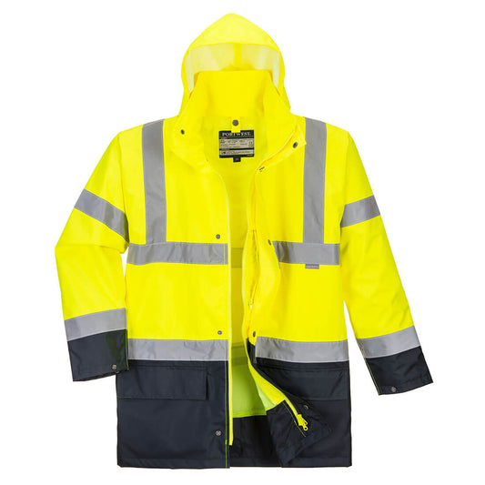 S766YBR - Essential Hi-Vis two-tone 5-in-1 jacket