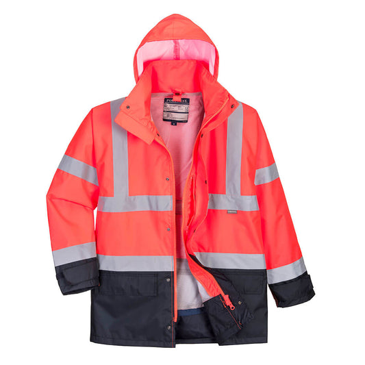 S768RNR - Executive 5 in 1 Hi-Vis Jacket