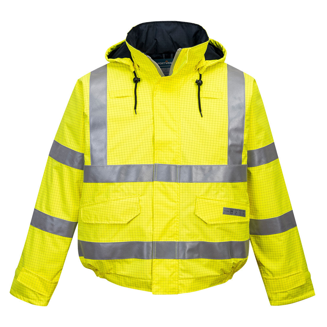 S773YER - Bomber haute visibilité multinorme Bizflame Rain