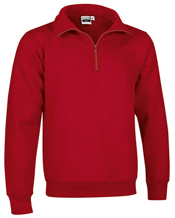 Felpa con mezza zip Wood