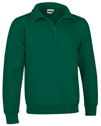 Felpa con mezza zip Wood