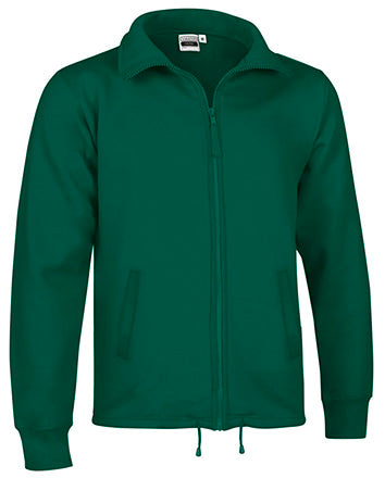 Felpa con zip intera Cactus