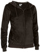 Felpa con cappuccio e zip intera da donna Jenny