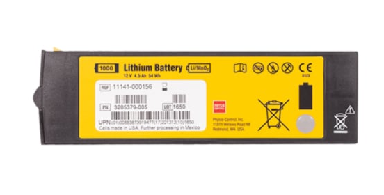 Batterie Physio Control Lifepak 1000