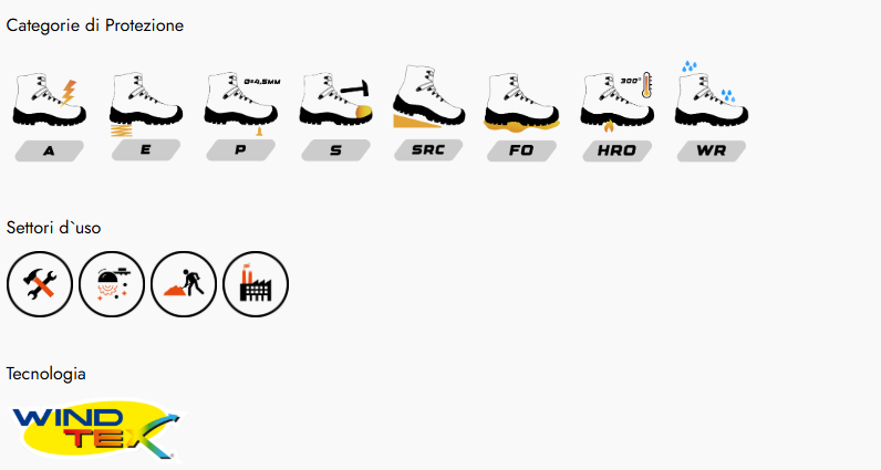 BARI S3 WR HRO SRC G-BARI safety boot